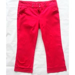 Red Soho Apparel Capris